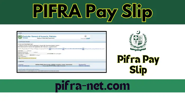 PIFRA Pay Slip