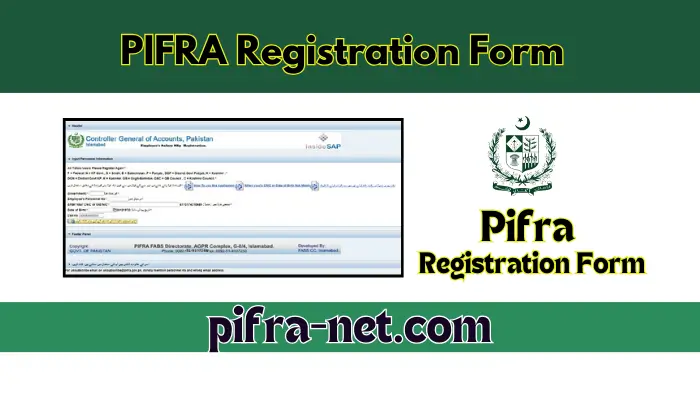 PIFRA Registration