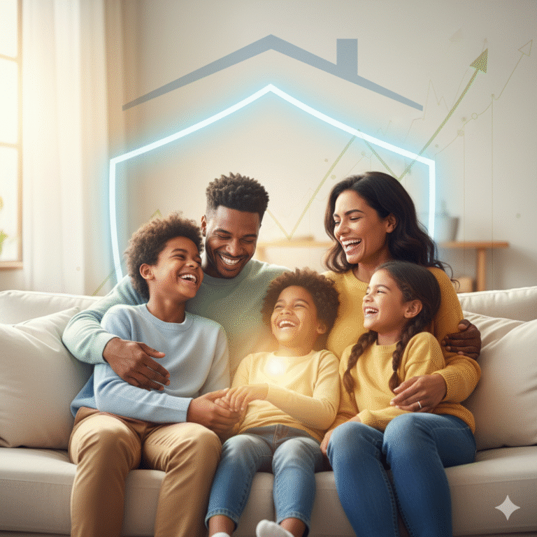 A family reviewing life insurance options together — choosing the right plan for their future, 2025 edition”