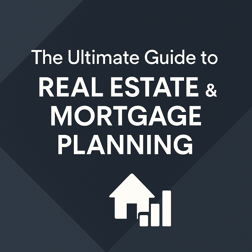 “A modern home with a professional discussing mortgage plans — Real Estate & Mortgage Planning 2025 Guide”