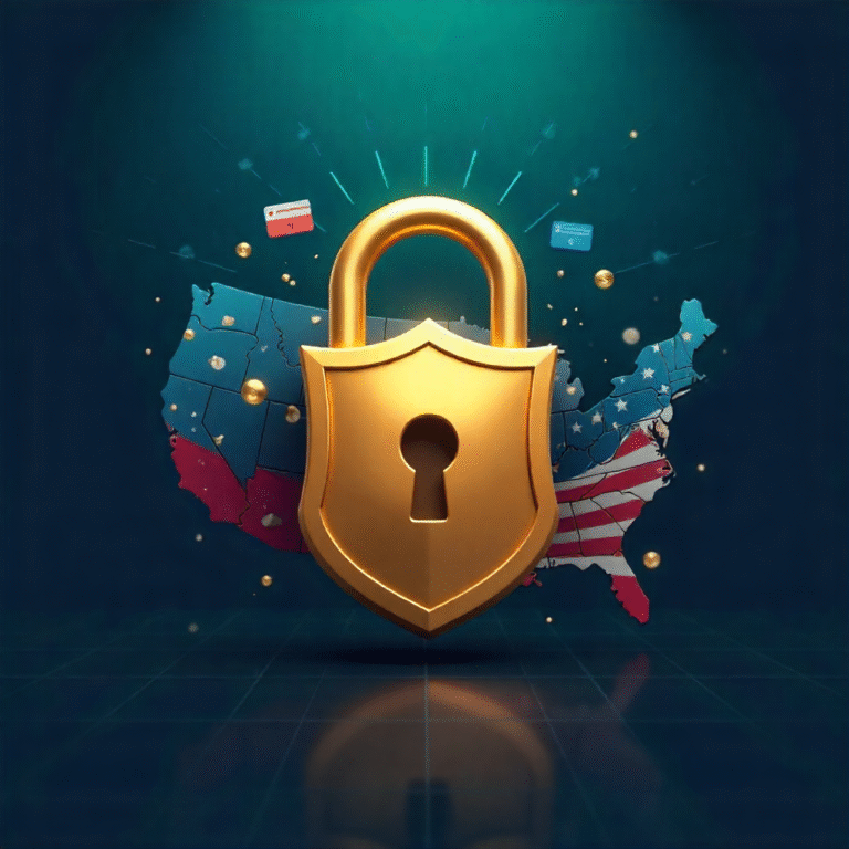 Digital wallet illustration showing multiple finance apps and savings icons